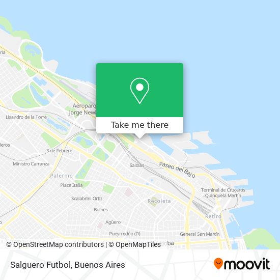 Salguero Futbol map