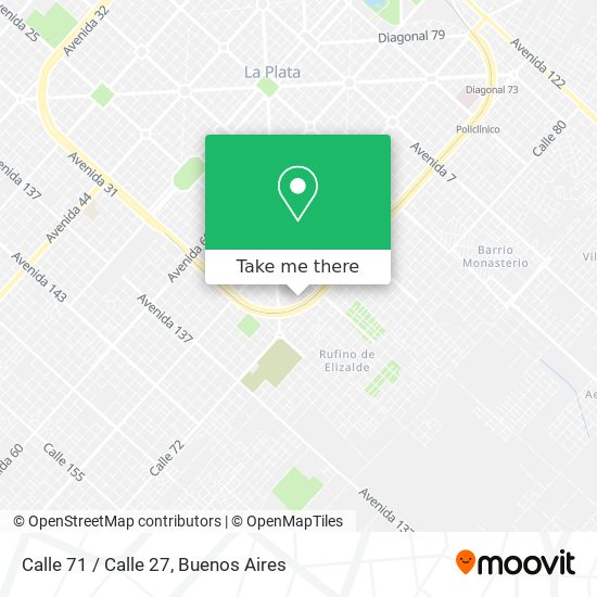 Calle 71 / Calle 27 map