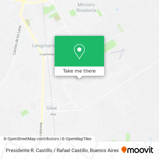 Mapa de Presidente R. Castillo / Rafael Castillo