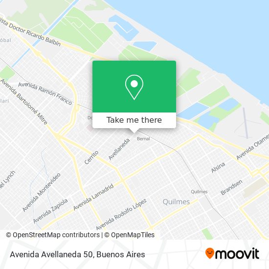 Mapa de Avenida Avellaneda 50