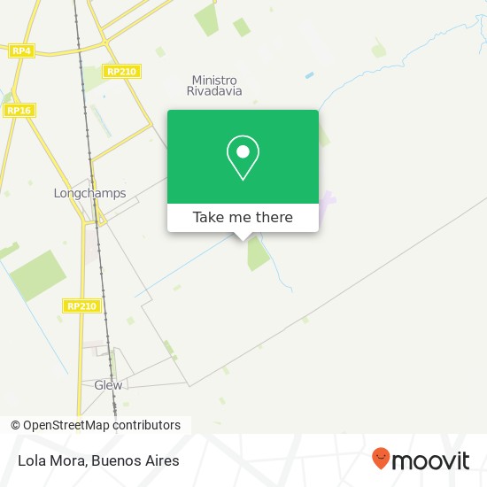 Lola Mora map