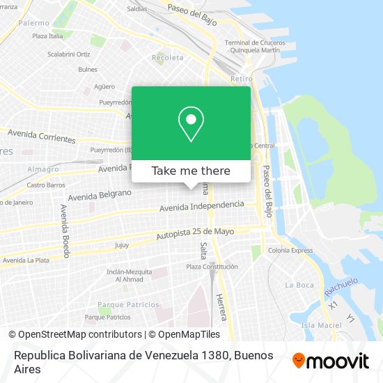 Republica Bolivariana de Venezuela 1380 map
