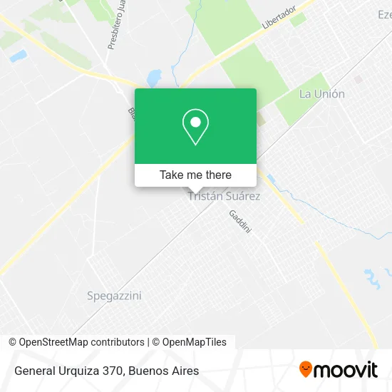 General Urquiza 370 map
