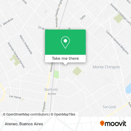 Ateneo map