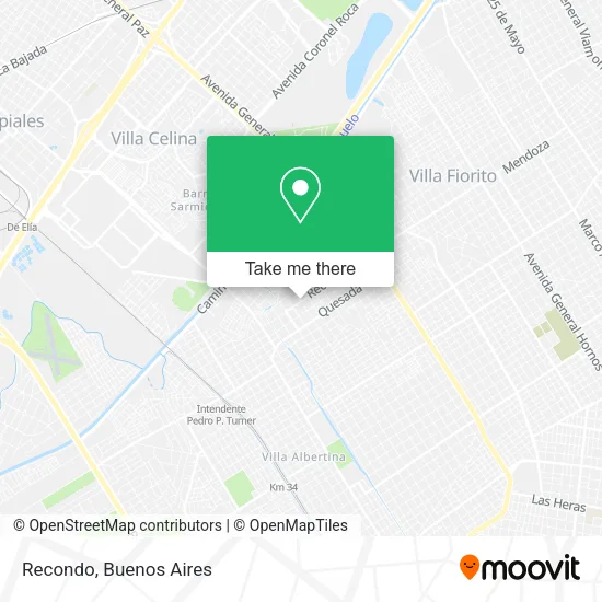 Mapa de Recondo