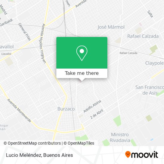 Mapa de Lucio Meléndez