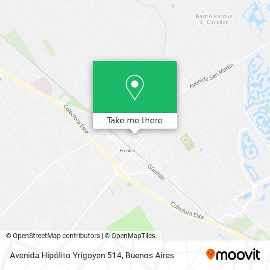 Avenida Hipólito Yrigoyen 514 map