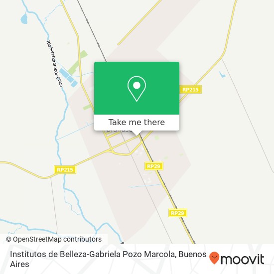Institutos de Belleza-Gabriela Pozo Marcola map