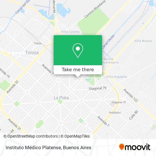 Instituto Médico Platense map