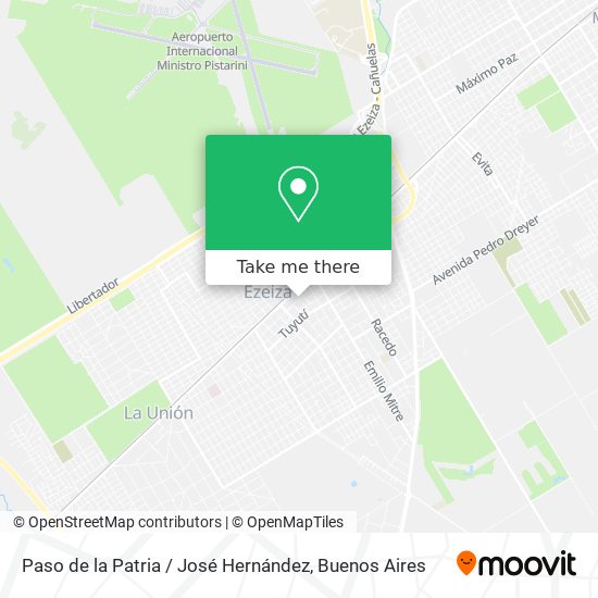 Paso de la Patria / José Hernández map