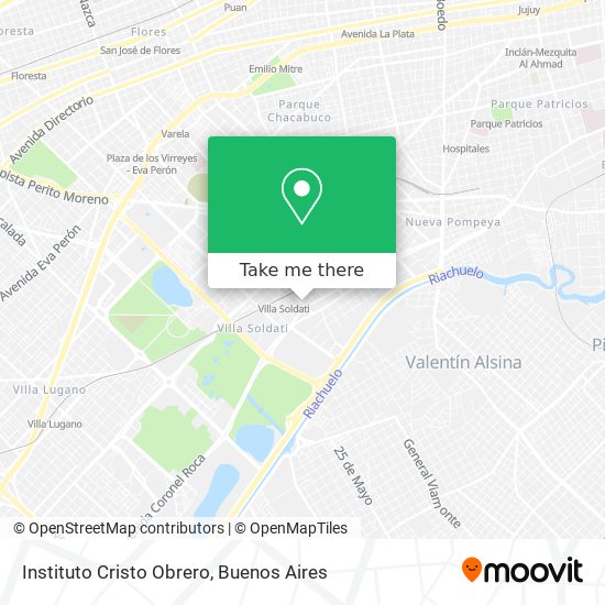 Instituto Cristo Obrero map