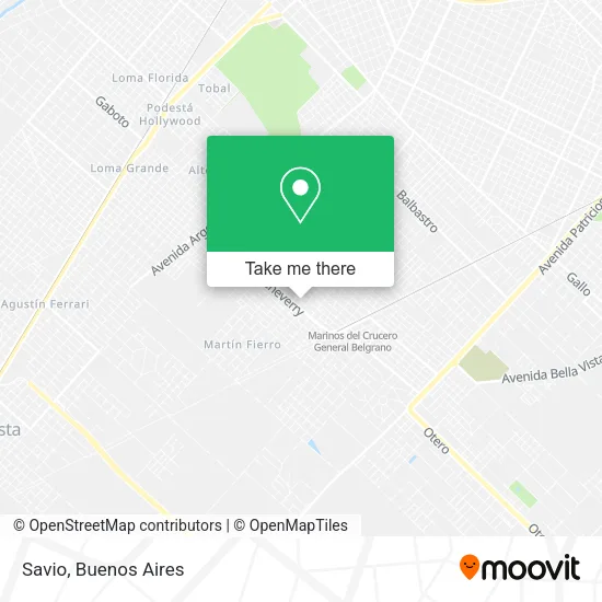 Savio map