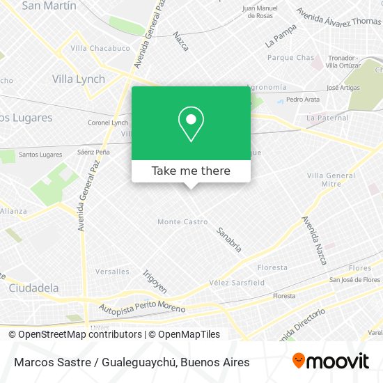 Marcos Sastre / Gualeguaychú map
