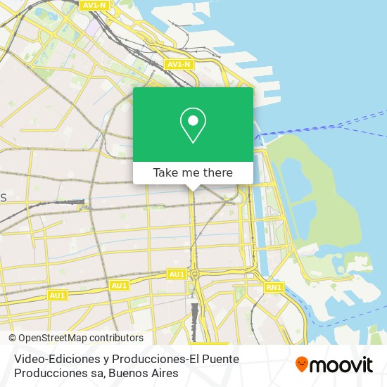 Video-Ediciones y Producciones-El Puente Producciones sa map