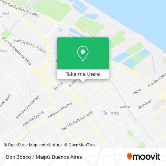 Don Bosco / Maipú map
