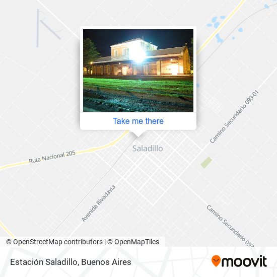 Estación Saladillo map