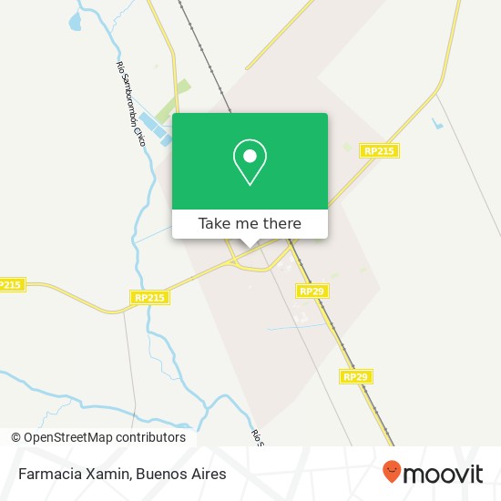 Farmacia Xamin map