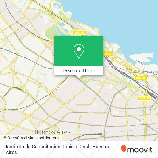 Instituto de Capacitacion Daniel a Cash map