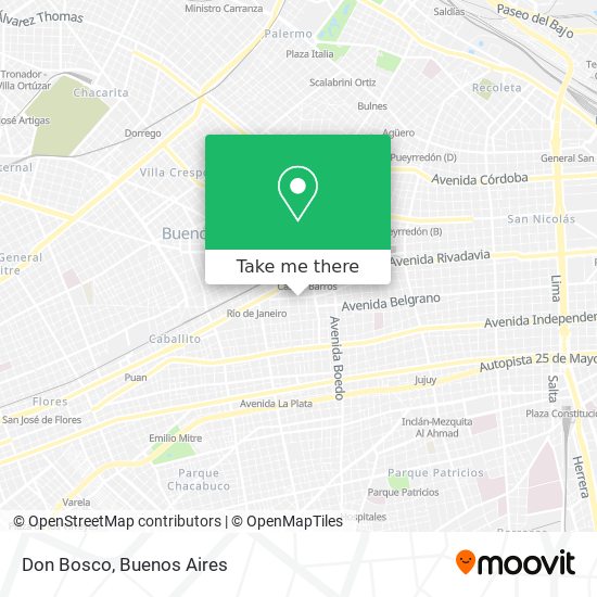 Don Bosco map