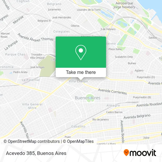 Acevedo 385 map