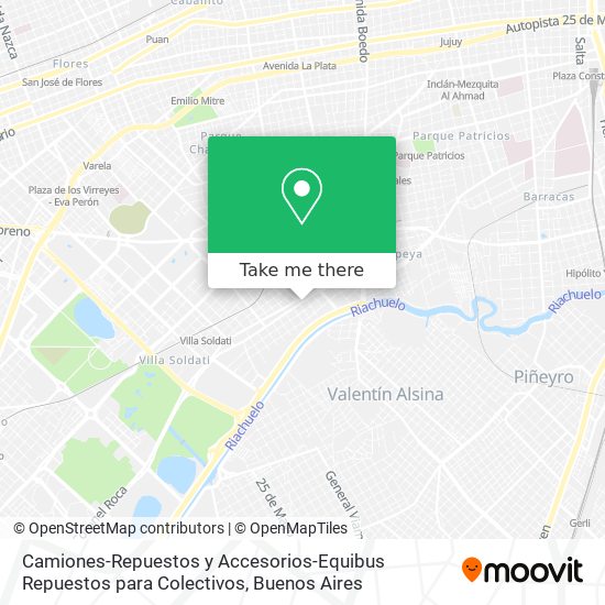 Camiones-Repuestos y Accesorios-Equibus Repuestos para Colectivos map