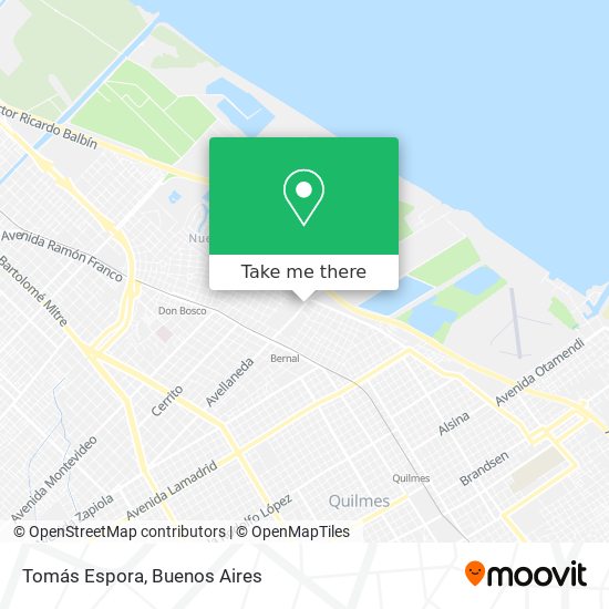 Tomás Espora map