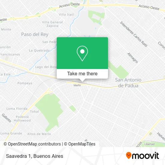 Mapa de Saavedra 1
