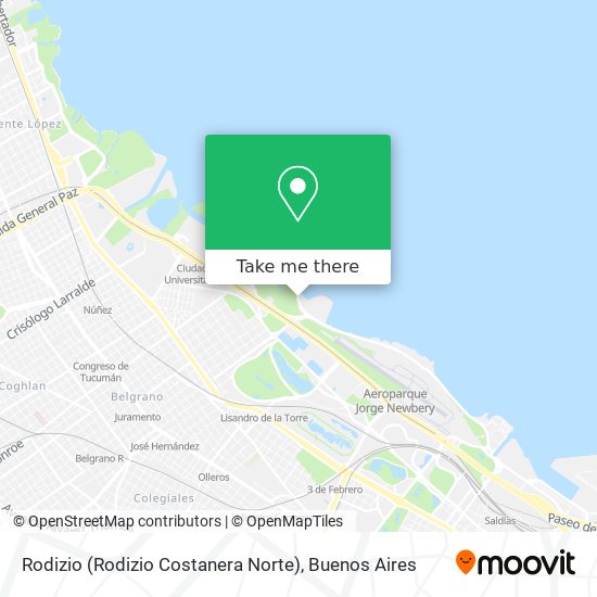 Rodizio (Rodizio Costanera Norte) map
