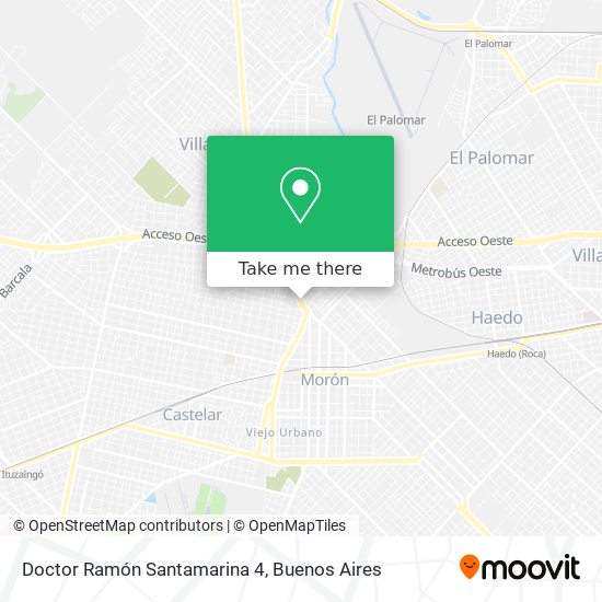 Doctor Ramón Santamarina 4 map