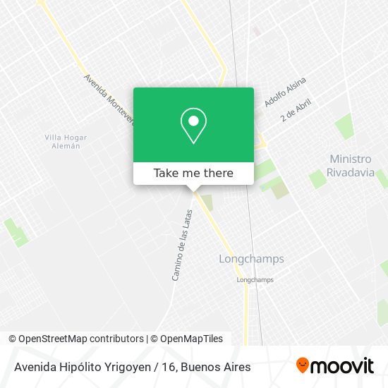 Avenida Hipólito Yrigoyen / 16 map