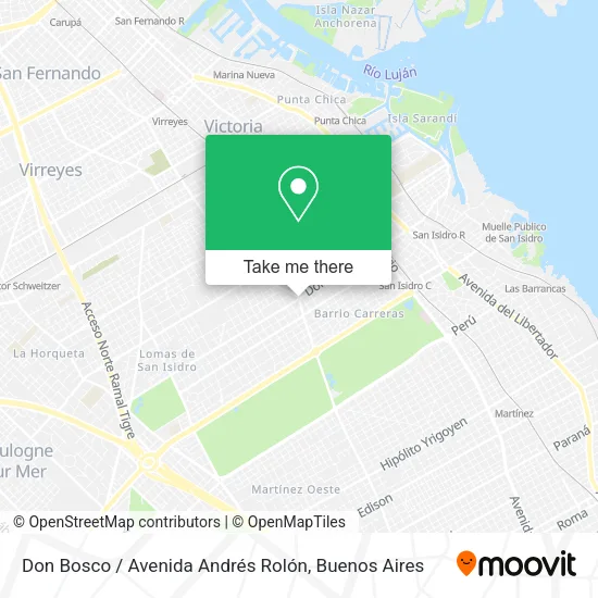 Don Bosco / Avenida Andrés Rolón map