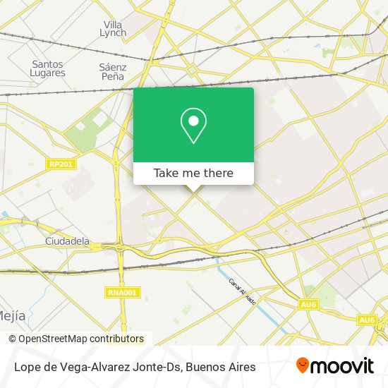 Mapa de Lope de Vega-Alvarez Jonte-Ds