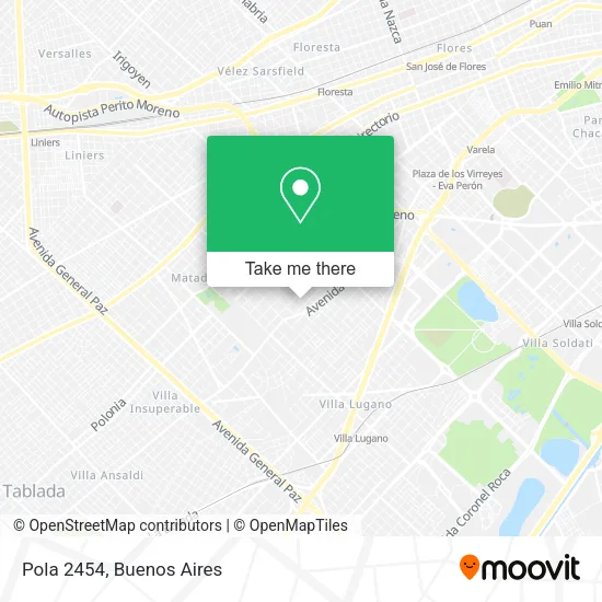 Pola 2454 map