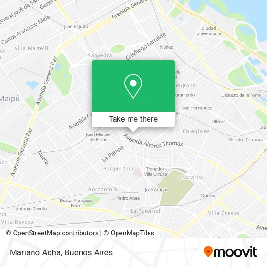 Mariano Acha map