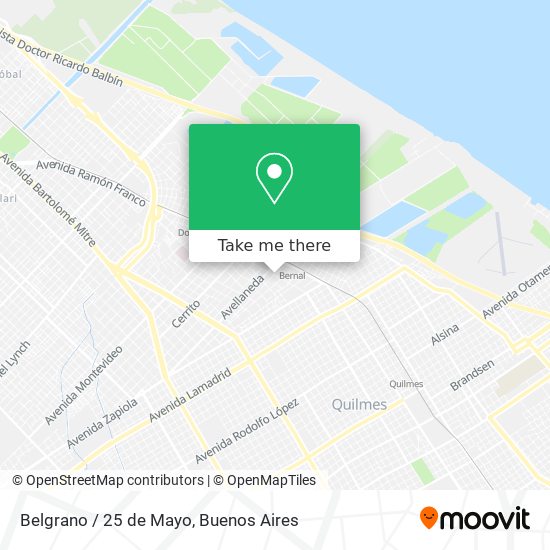 Belgrano / 25 de Mayo map