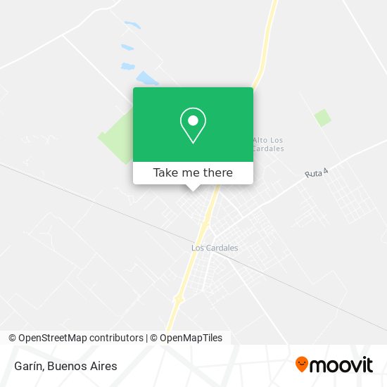 Mapa de Garín