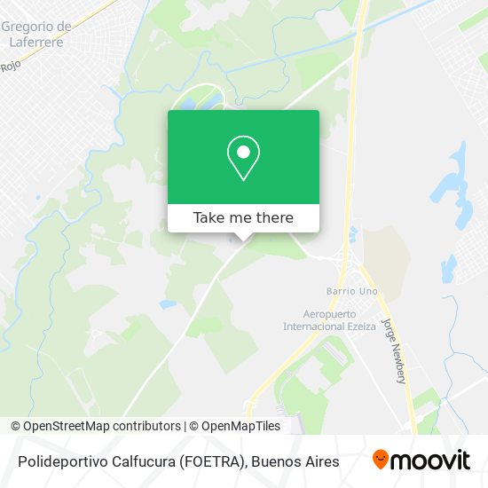 Polideportivo Calfucura (FOETRA) map