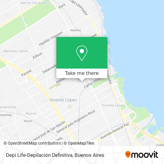 Mapa de Depi Life-Depilación Definitiva