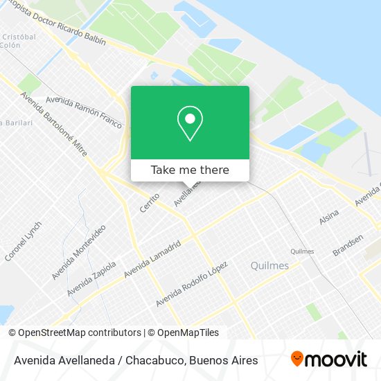 Mapa de Avenida Avellaneda / Chacabuco