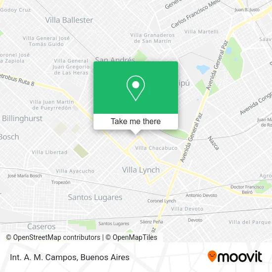 Mapa de Int. A. M. Campos