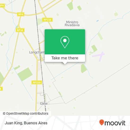 Juan King map