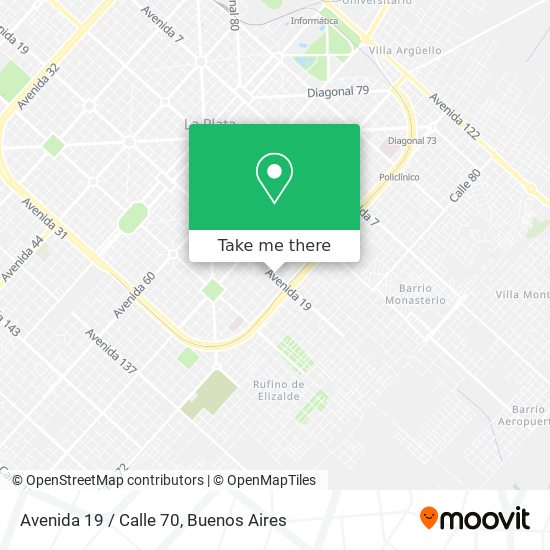 Avenida 19 / Calle 70 map