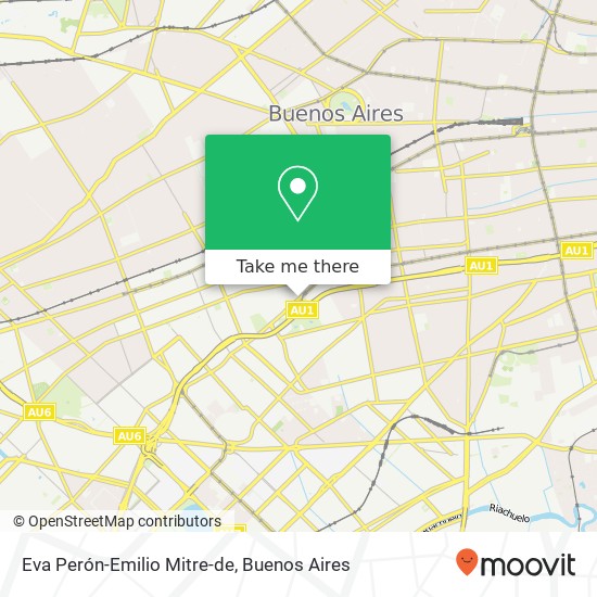 Mapa de Eva Perón-Emilio Mitre-de