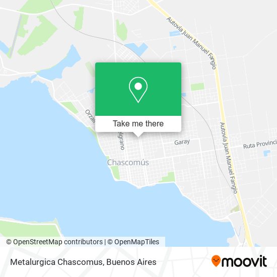 Metalurgica Chascomus map