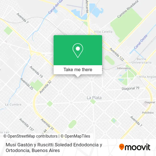 Musi Gastón y Ruscitti Soledad Endodoncia y Ortodoncia map