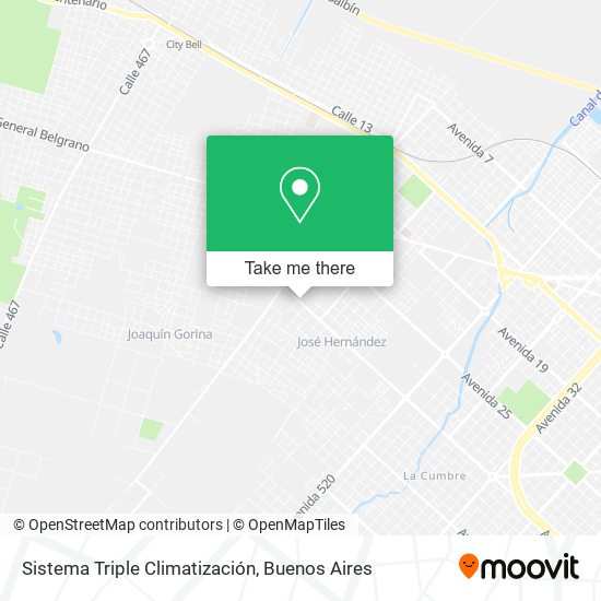 Mapa de Sistema Triple Climatización