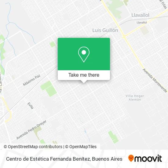 Centro de Estética Fernanda Benítez map