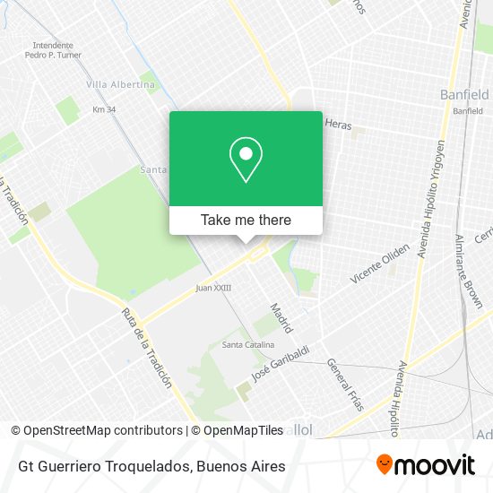 Gt Guerriero Troquelados map