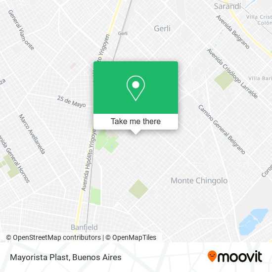 Mayorista Plast map