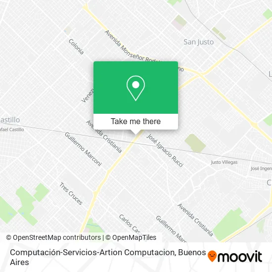 Computación-Servicios-Artion Computacion map